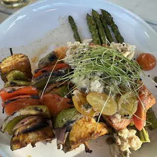 Pan seared Alaskan Salmon