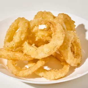 Crispy onion rings
