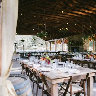Gorgeous setup for our reception. Photo by Thach Photography.