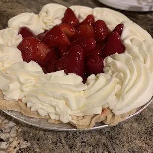Strawberry pie