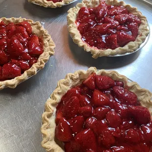 Strawberry pie