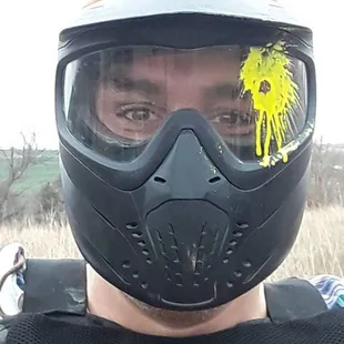 Nothing like getting your Dad in the eye.