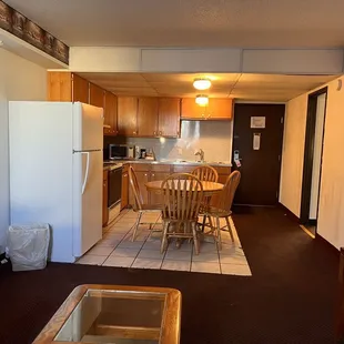 I should have gotten the chair on the left that my husband was sitting on. It was crooked. Almost comical, but sad.