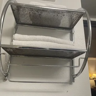 Rusty towel rack