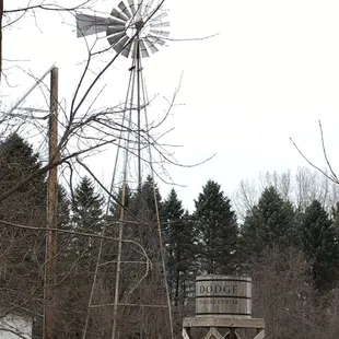 Entrance to Dodge Nature Center.