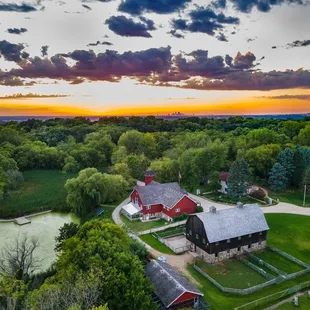 Dodge Nature Center Farm and floating board walk.