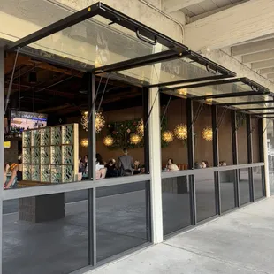 Front of restaurant area