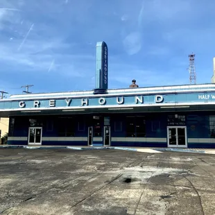 Building of restaurant was once a bus station. It's Deco and fabulous!