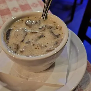 Mushroom soup