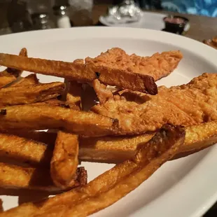 Chicken Strips and Homemade Fries