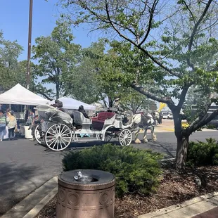 outside
