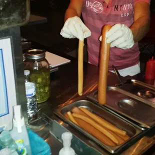 Check out these wieners!