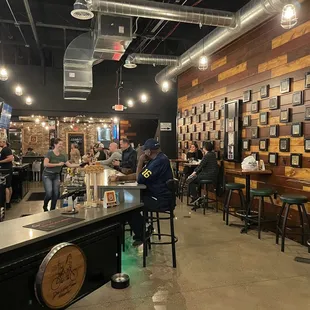 people sitting at the bar