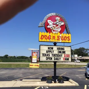 A great sign. And if only you had smell a vision for the char broiled burgers!