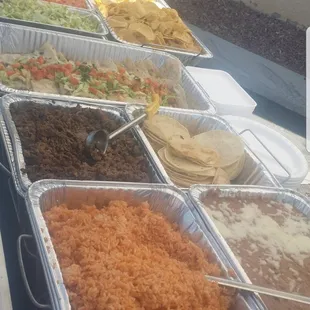 Mexican Taquizas Catering Style