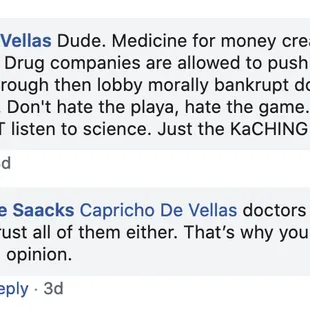 Get a second opinion, especially if you see Dr. Saacks.