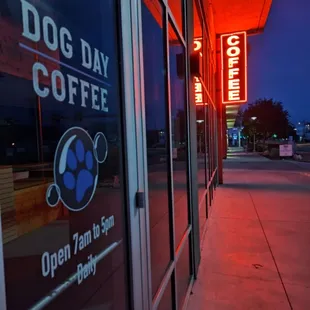 Outside view from our new location!