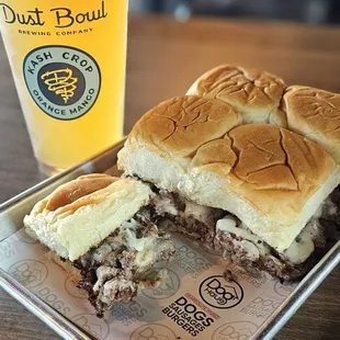 Six Pack Chopped Cheese Sliders $17.99 less HH $4