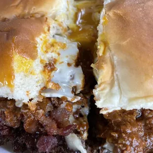 The Hangover burger