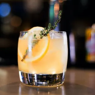 TEQUILA THYME - tequila blanco, orange curaçao, honey, thyme, lemon