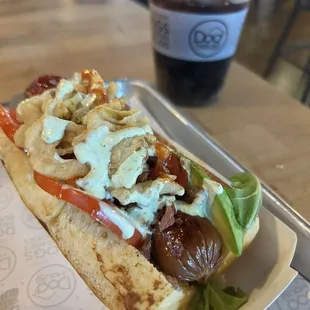 By far the best hot dog in DC