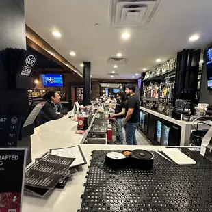 Bar side
