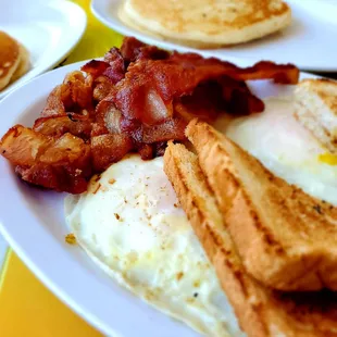 Breakfast combo, double bacon