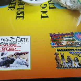 Cute advertising for fellow animal rescuers