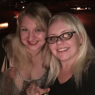 two women posing for a picture