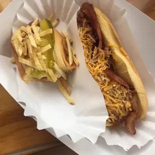 Half a Cuban dog and a junkyard dog