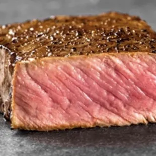 This is a dressed up medium rare