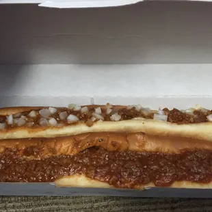 Footlong coney dogs!