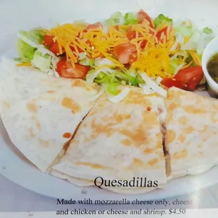 Everything is fresh and delicious!