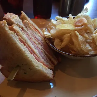 Warm Honey Ham & Cheddar Cheese