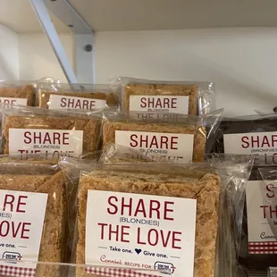 Brookies that the store is well known for!!