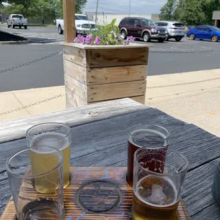 A flight of beer!