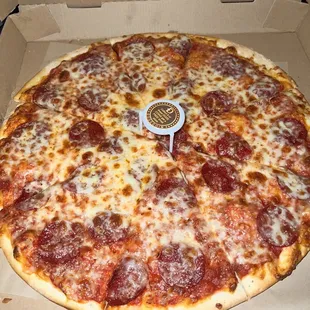 Pepperoni 14" pie