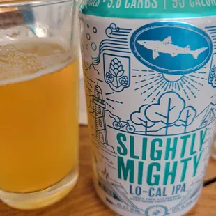 My most recent beer experience from Dogfish Head, the Slightly Mighty!