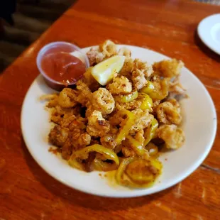 Spicy Fried Calamari
