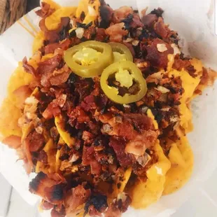 Monster Nacho's w/ Bacon &amp; Everything "Irvine CA"