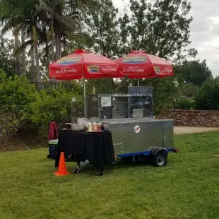 Hot dog stand