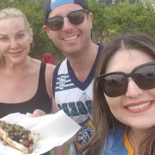 Victoria and Her Hot Dog Stand