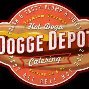 Company Logo Dogge Depot Catering Co. "South Coast Metro"