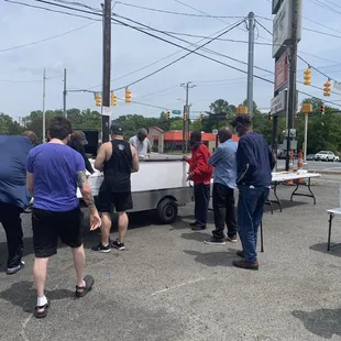 People coming from everywhere!