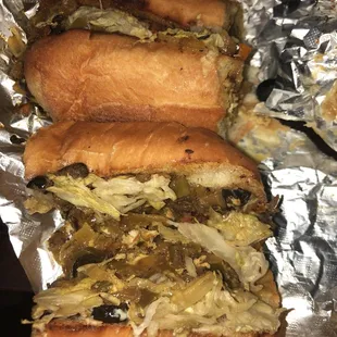 If this picture is worth a thousand words, this sandwich is worth a million more!