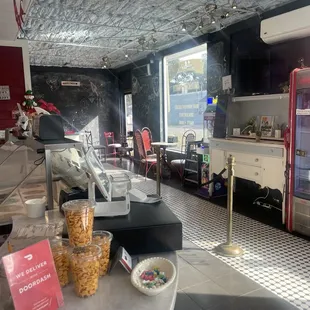 Ice cream section