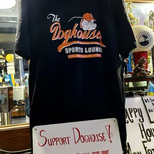 Customers who wear our gear in the bar on Mondays 4pm-8pm will get ONE free beer of their choice.