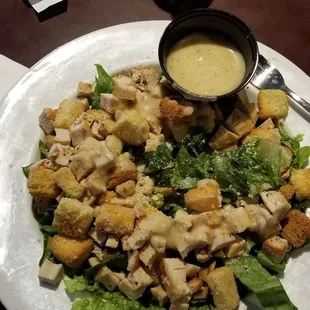 Ceasar Salad with blackened chicken