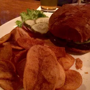 Also very good... Chips are house made and fresh!