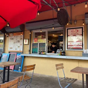 Menu/counter service